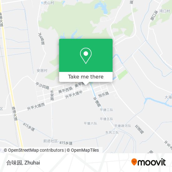 合味园 map