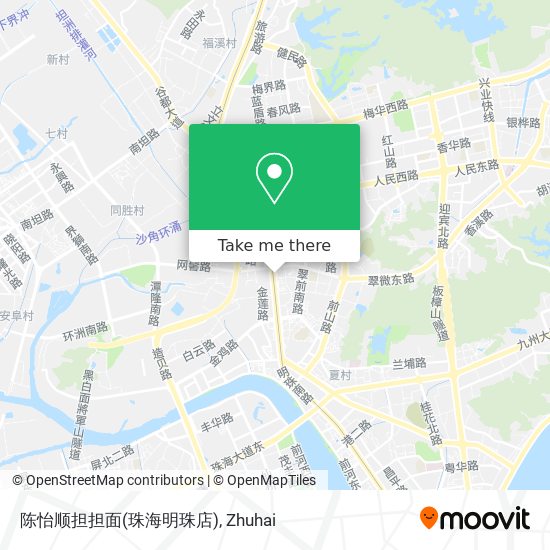 陈怡顺担担面(珠海明珠店) map