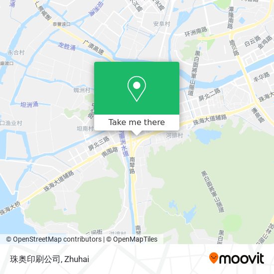 珠奥印刷公司 map