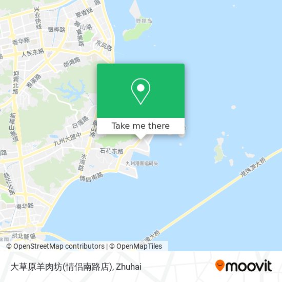 大草原羊肉坊(情侣南路店) map