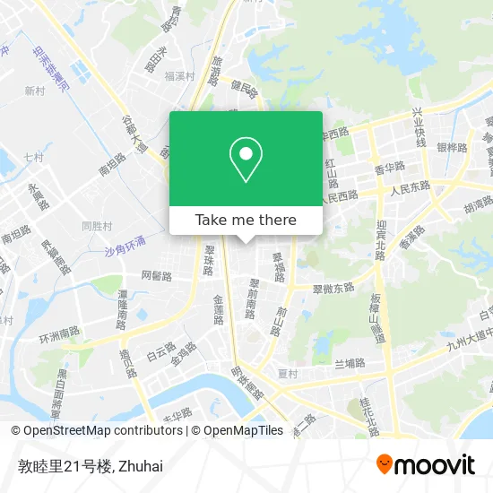 敦睦里21号楼 map