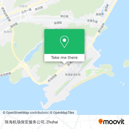 珠海机场保安服务公司 map
