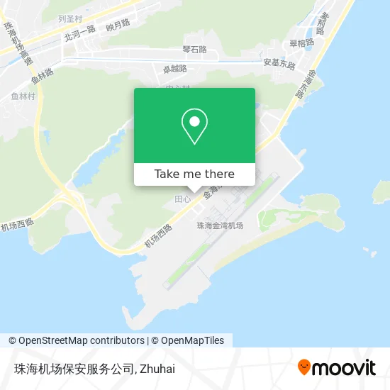 珠海机场保安服务公司 map