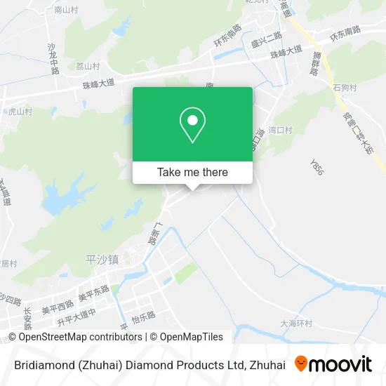 Bridiamond (Zhuhai) Diamond Products Ltd map