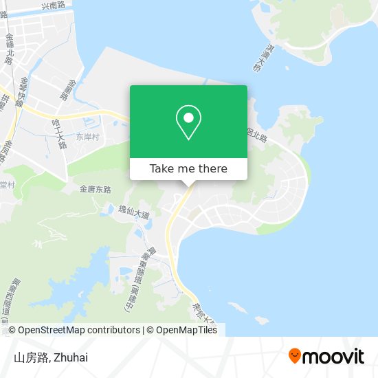 山房路 map