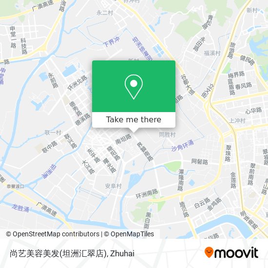 尚艺美容美发(坦洲汇翠店) map