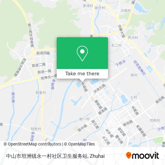 中山市坦洲镇永一村社区卫生服务站 map