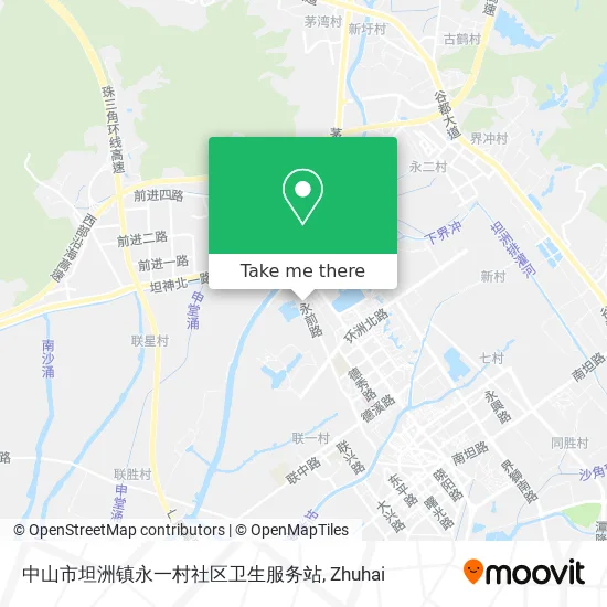 中山市坦洲镇永一村社区卫生服务站 map