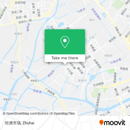 坦洲市场 map
