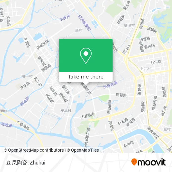 森尼陶瓷 map
