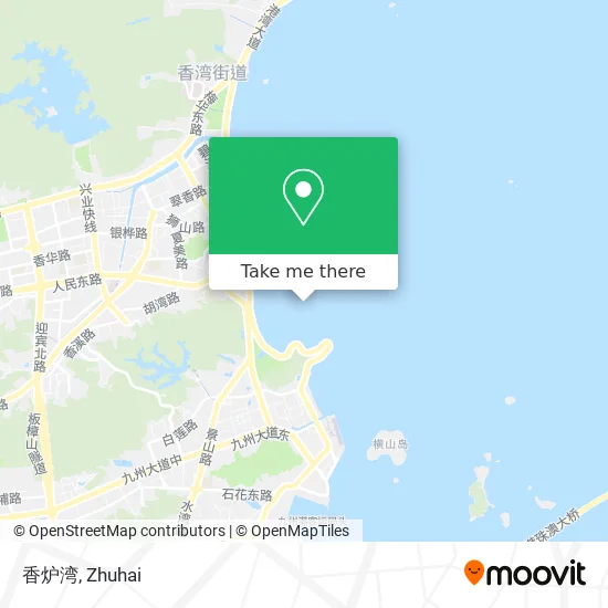 香炉湾 map