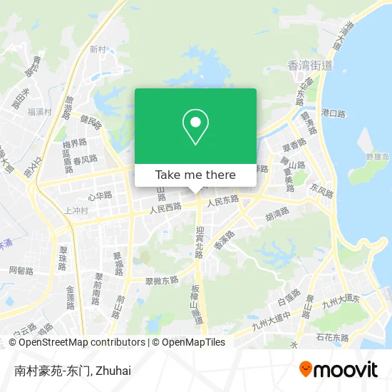南村豪苑-东门 map