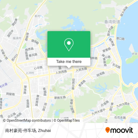 南村豪苑-停车场 map