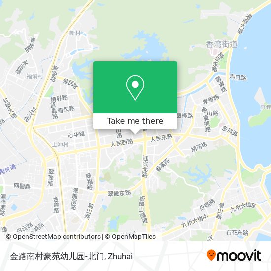 金路南村豪苑幼儿园-北门 map