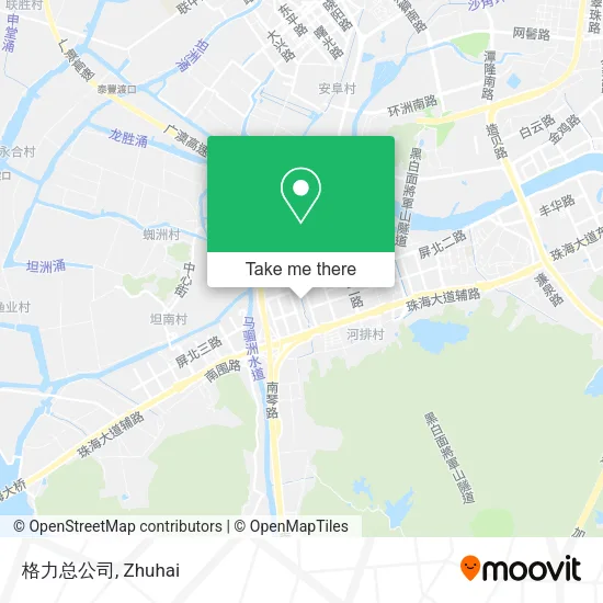 格力总公司 map