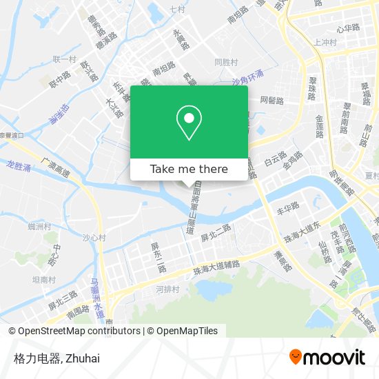 格力电器 map