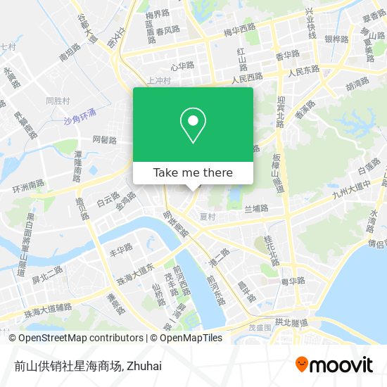 前山供销社星海商场 map