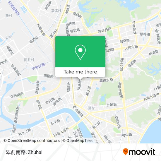 翠前南路 map