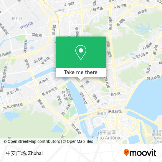 中安广场 map