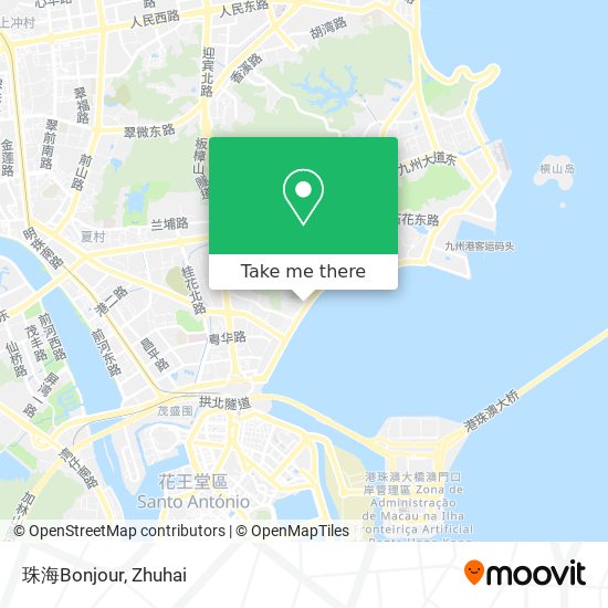 珠海Bonjour map