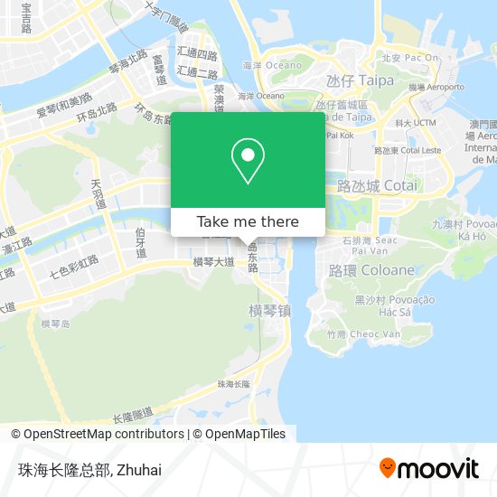 珠海长隆总部 map