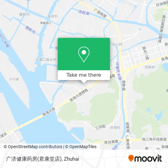 广济健康药房(君康堂店) map
