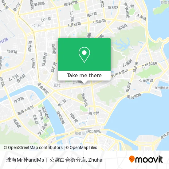 珠海Mr孙andMs丁公寓白合街分店 map