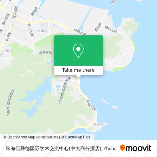 珠海伍舜德国际学术交流中心(中大商务酒店) map