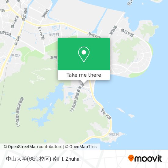 中山大学(珠海校区)-南门 map