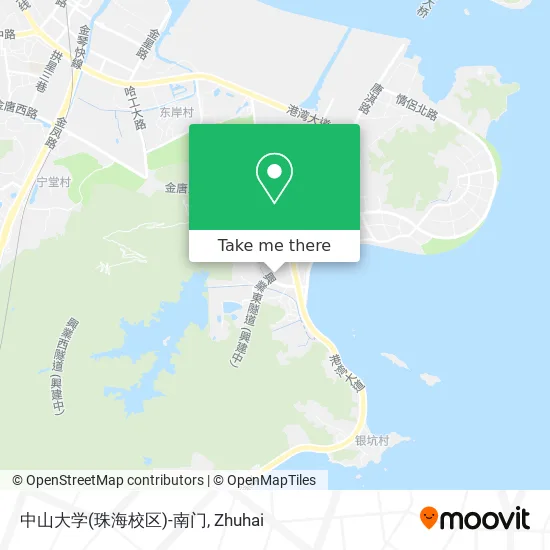 中山大学(珠海校区)-南门 map