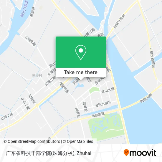 广东省科技干部学院(珠海分校) map