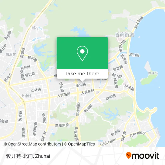 骏开苑-北门 map