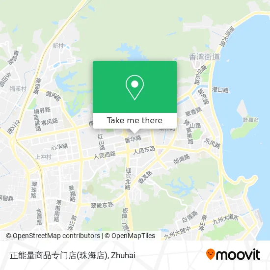 正能量商品专门店(珠海店) map