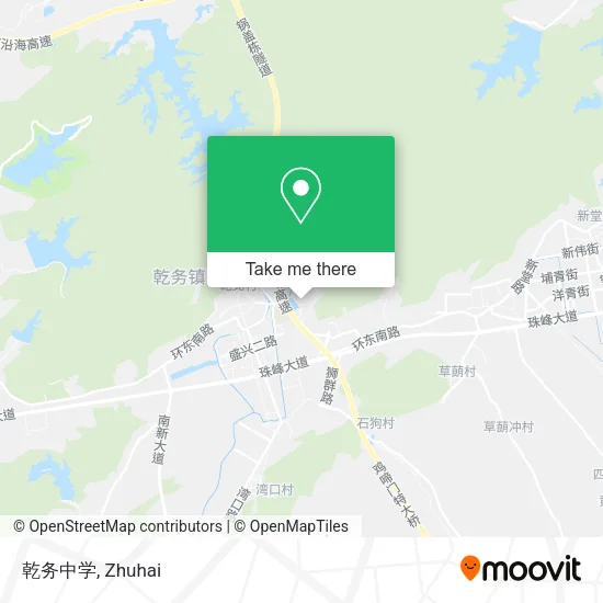 乾务中学 map