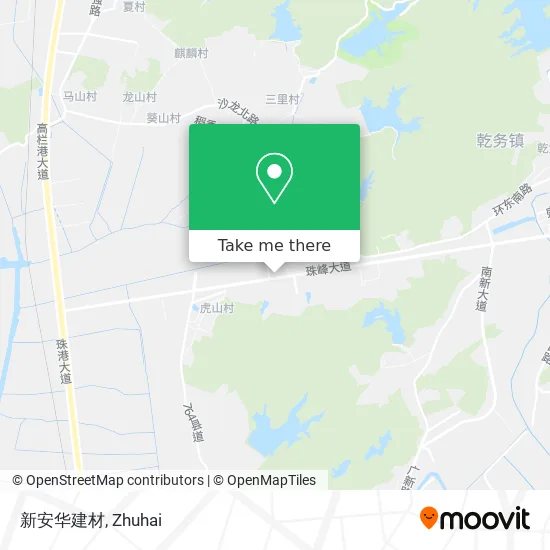 新安华建材 map