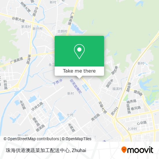 珠海供港澳蔬菜加工配送中心 map