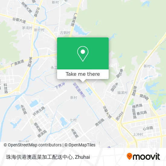 珠海供港澳蔬菜加工配送中心 map