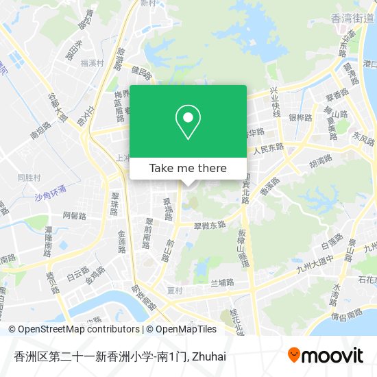 香洲区第二十一新香洲小学-南1门 map