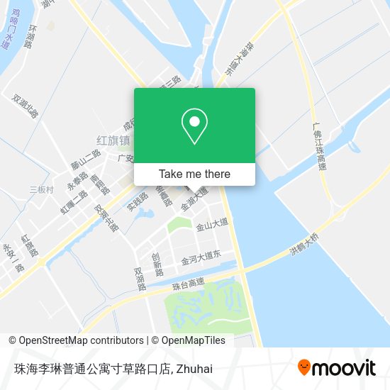 珠海李琳普通公寓寸草路口店 map