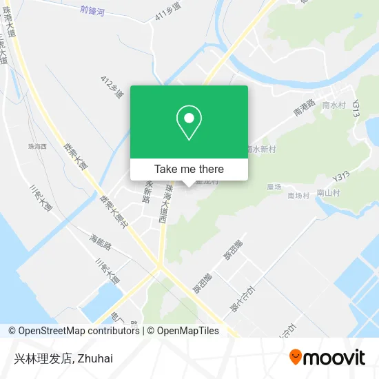 兴林理发店 map