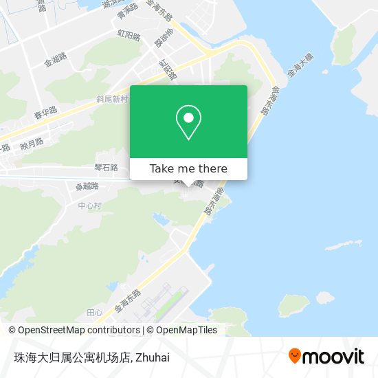 珠海大归属公寓机场店 map