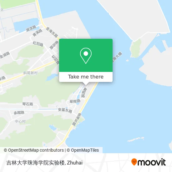 吉林大学珠海学院实验楼 map