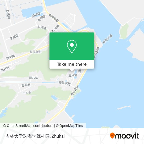 吉林大学珠海学院桂园 map
