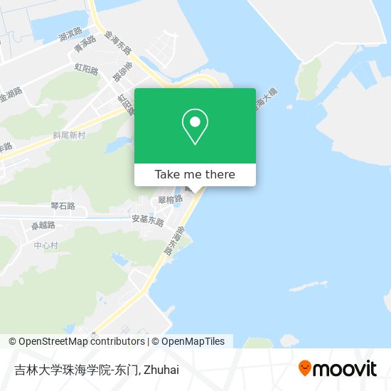 吉林大学珠海学院-东门 map
