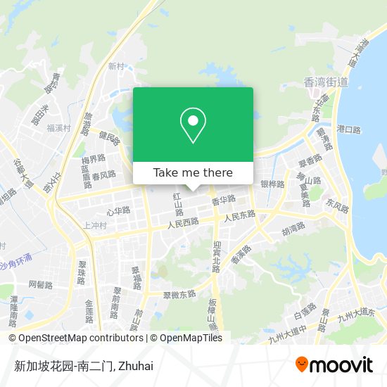新加坡花园-南二门 map