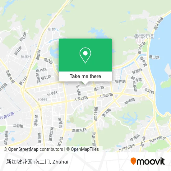 新加坡花园-南二门 map