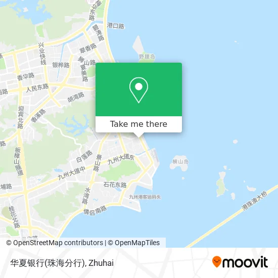 华夏银行(珠海分行) map