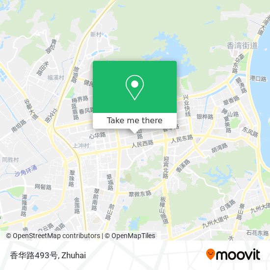 香华路493号 map