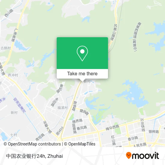 中国农业银行24h map