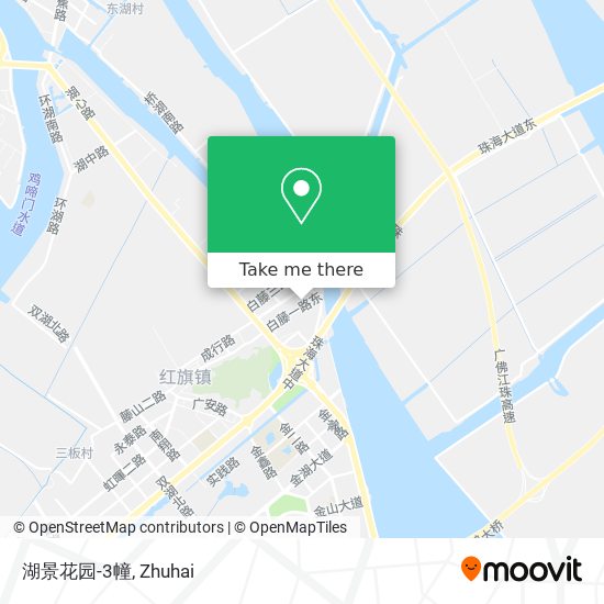 湖景花园-3幢 map